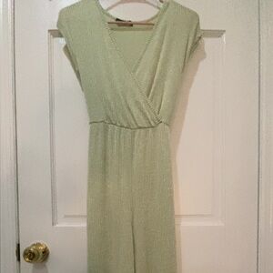 Caution To The Wind Green High Low Dress
